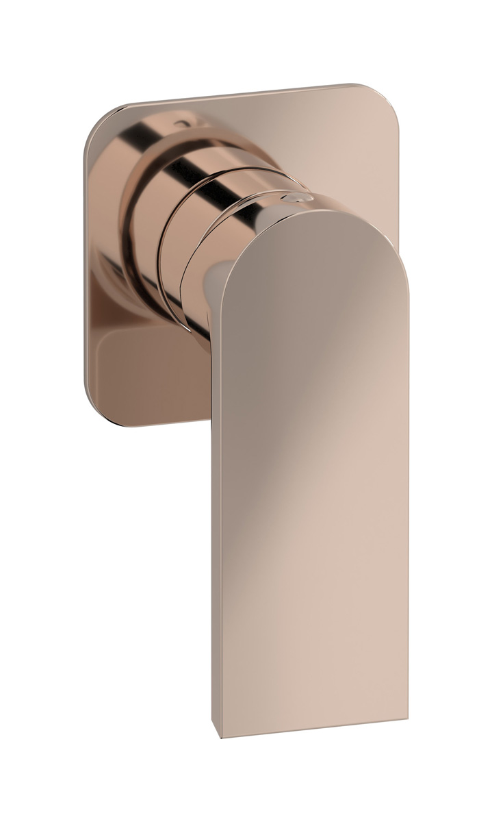 Внешние части встроенного смесителя на 1 потребителя WE ARE IB k3300rs Rose Gold K3