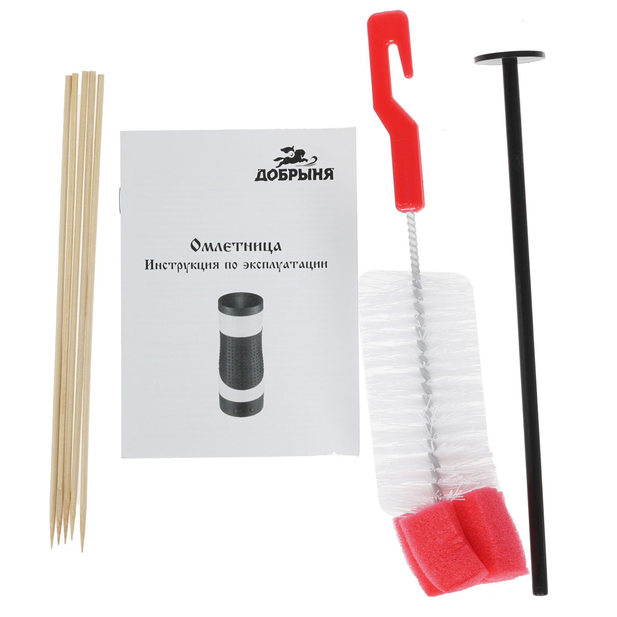 8128619 Омлетница Добрыня DO-2403 белый STDN-0123060 - Вид №6