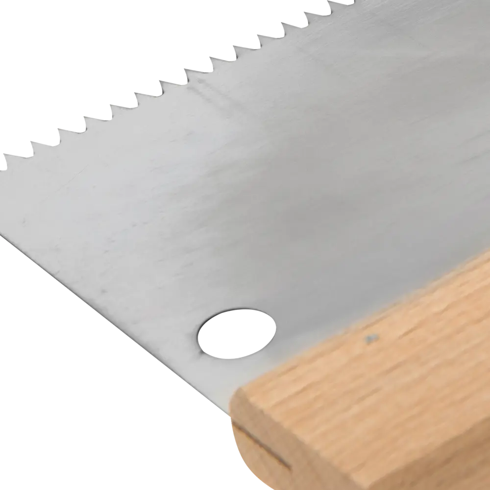 Шпатель зубчатый DOMINUS 250 мм для клея с буковой ручкой 81952430 STLM-0014870 - Вид №1