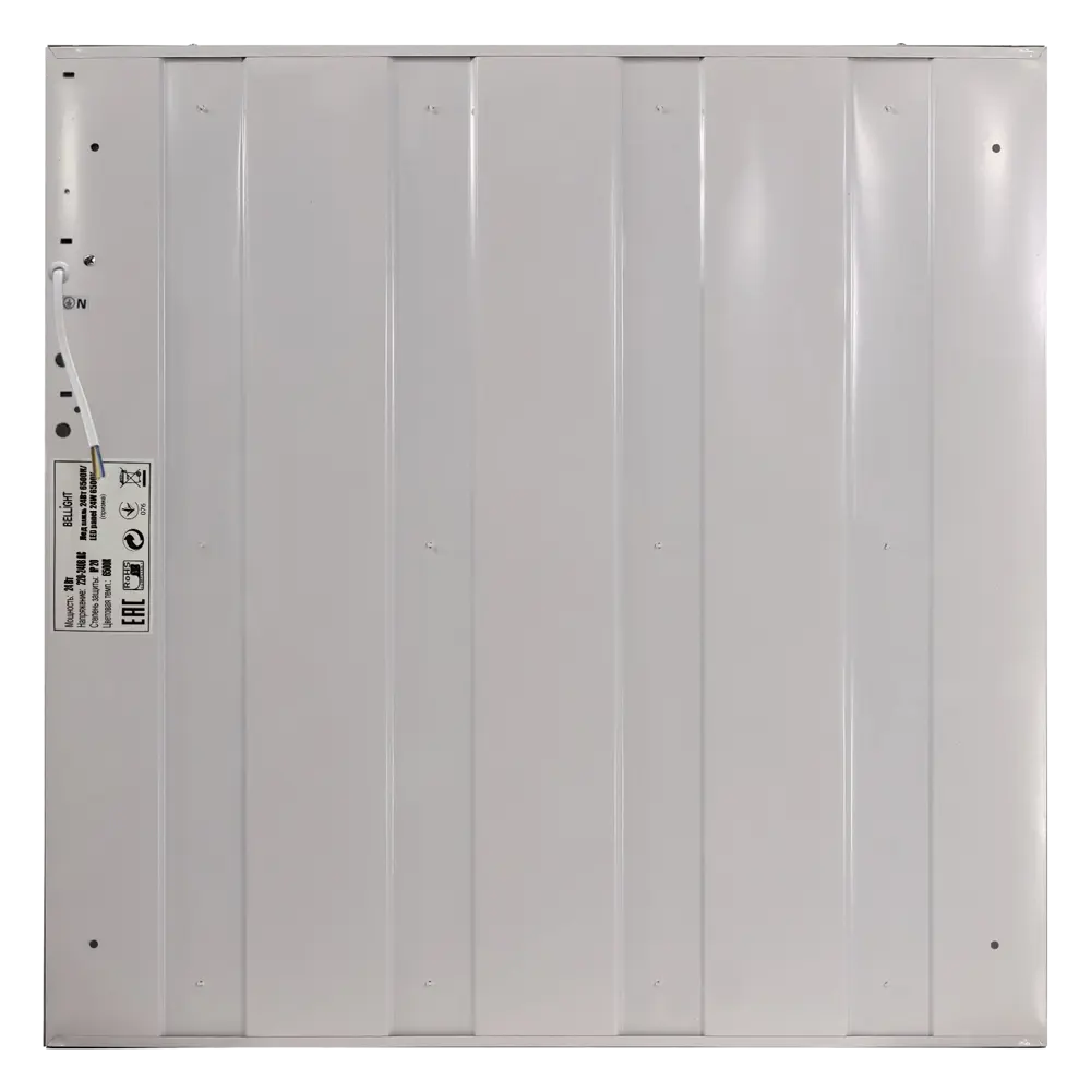 Светодиодная панель Bellight 24 Вт 595x595 мм призма 6500 К IP20 STLM-2171102 - Вид №3