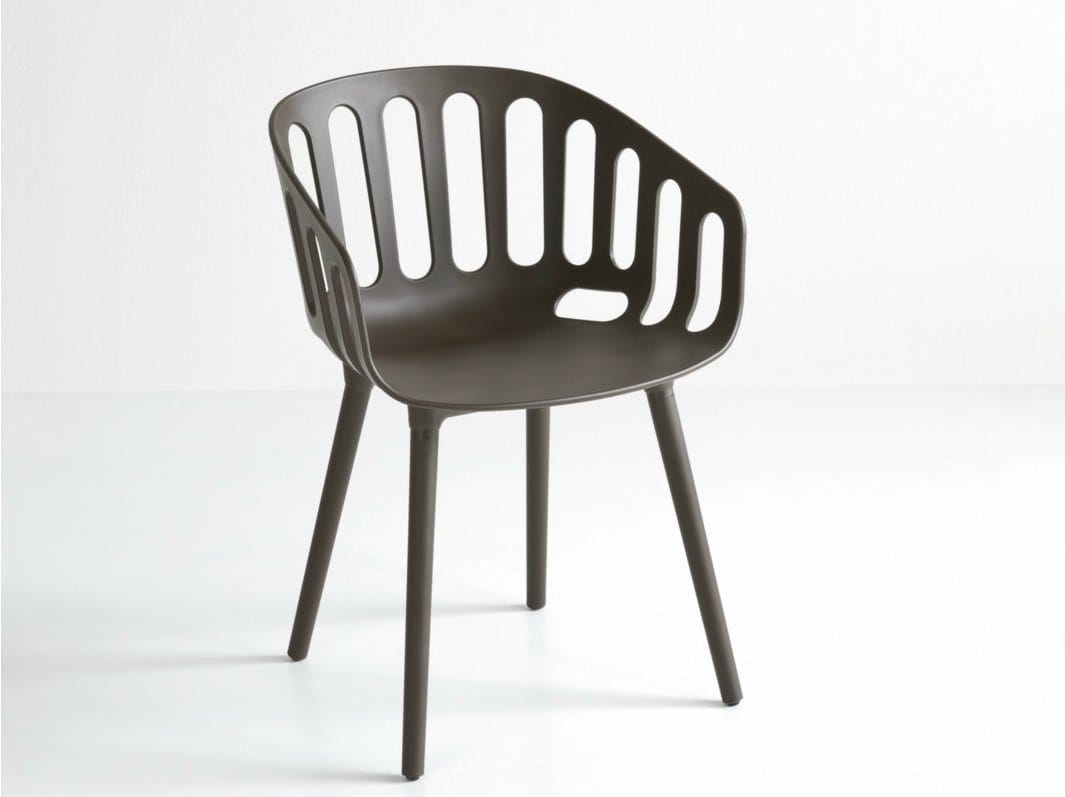 Стул из инженерного пластика с подлокотниками GABER корзина ARCH-00152748 - Вид №2