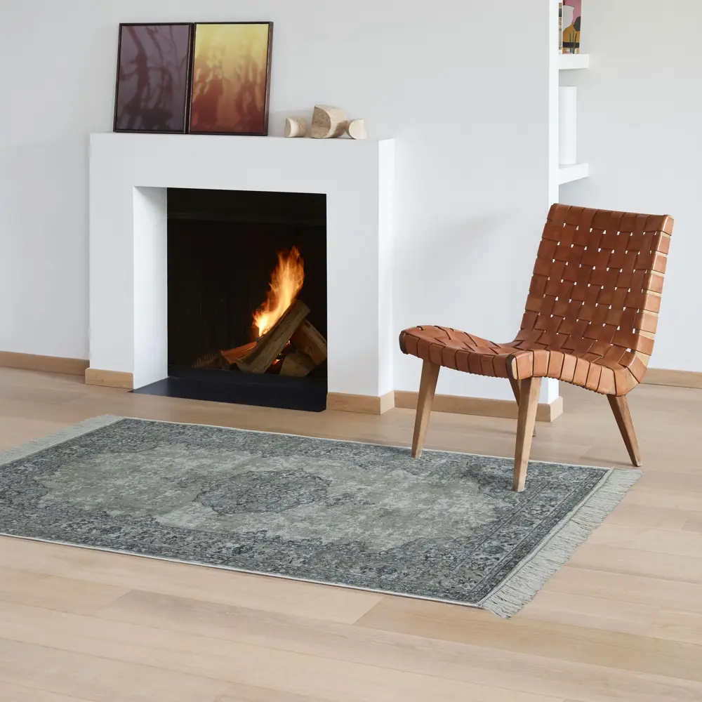 Ковер Ragolle Amalfi 80x150 см вискоза 927909/6646 цвет серый STLM-2082125