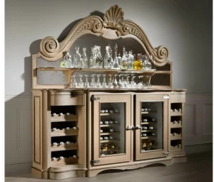 L'Ottocento Холодильник для вина / деревянный барный шкаф