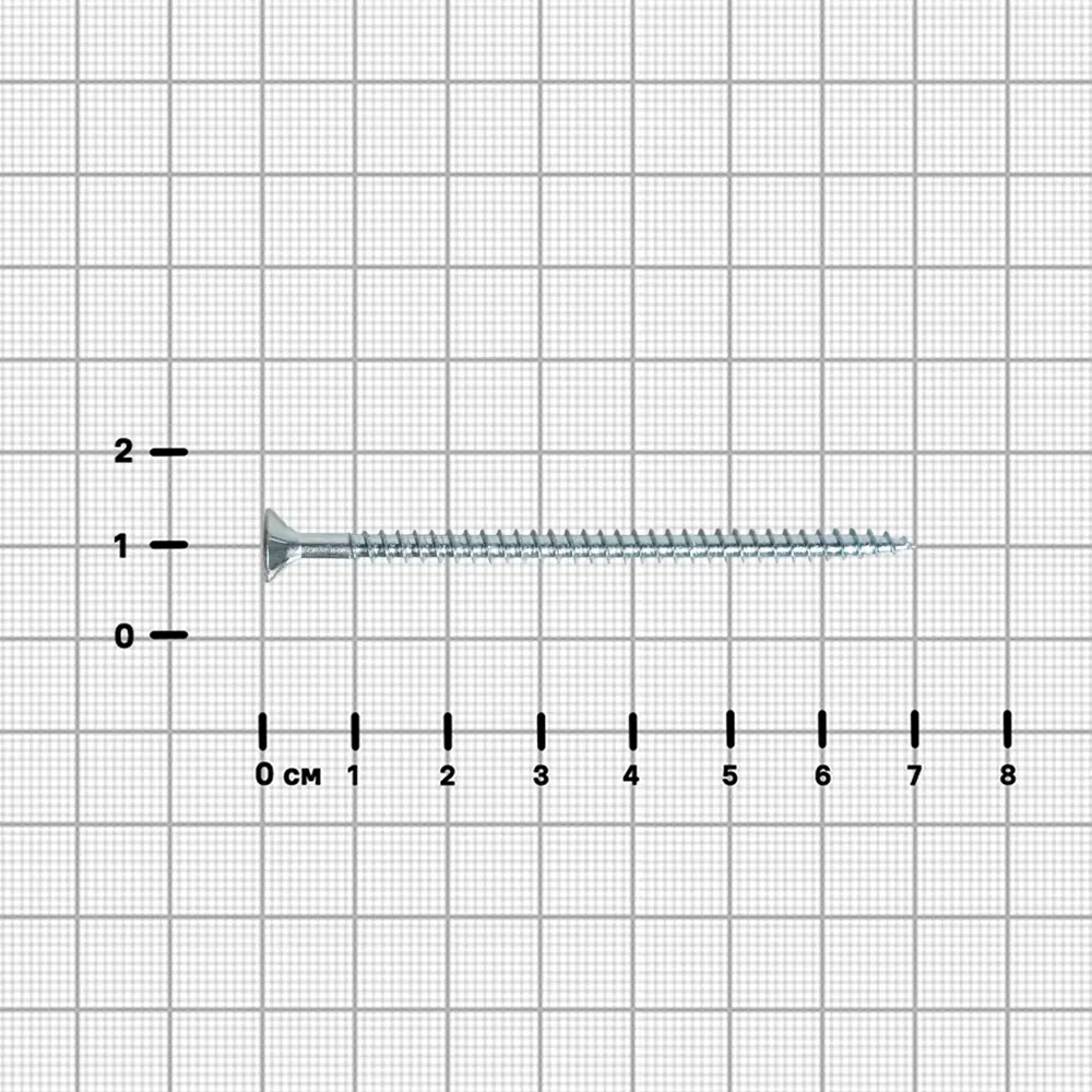 Универсальные саморезы DILWIS 4x70 мм с потайной головкой (80 шт) 89386246 STLM-1564433 - Вид №2