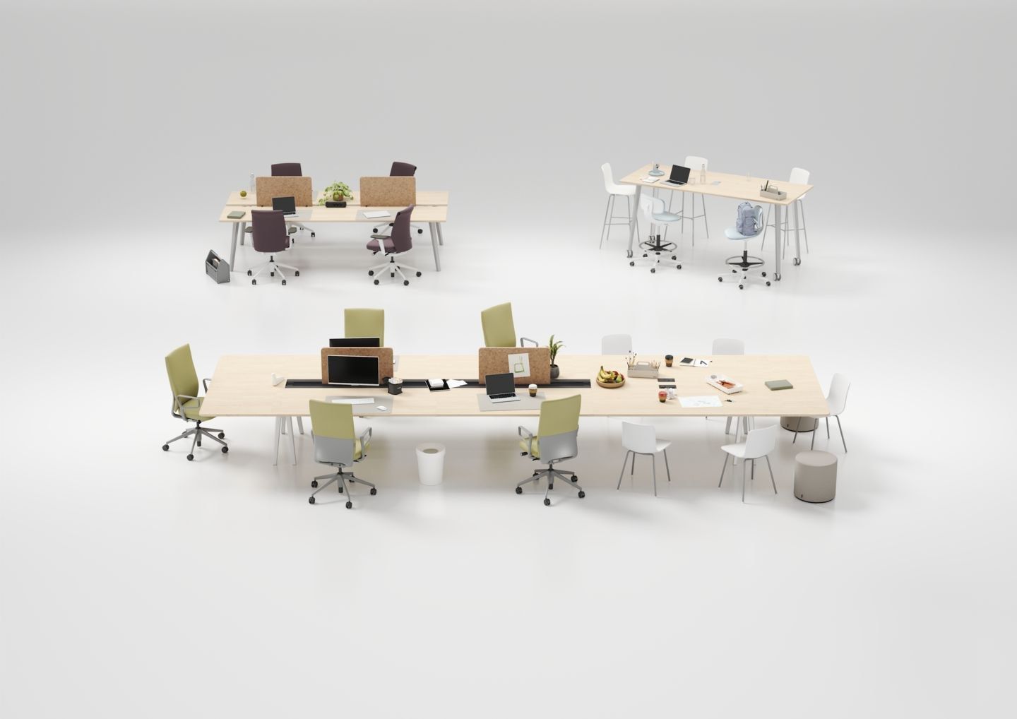 Рабочий стол VITRA JOYN2 ARCH-00038713 - Вид №3