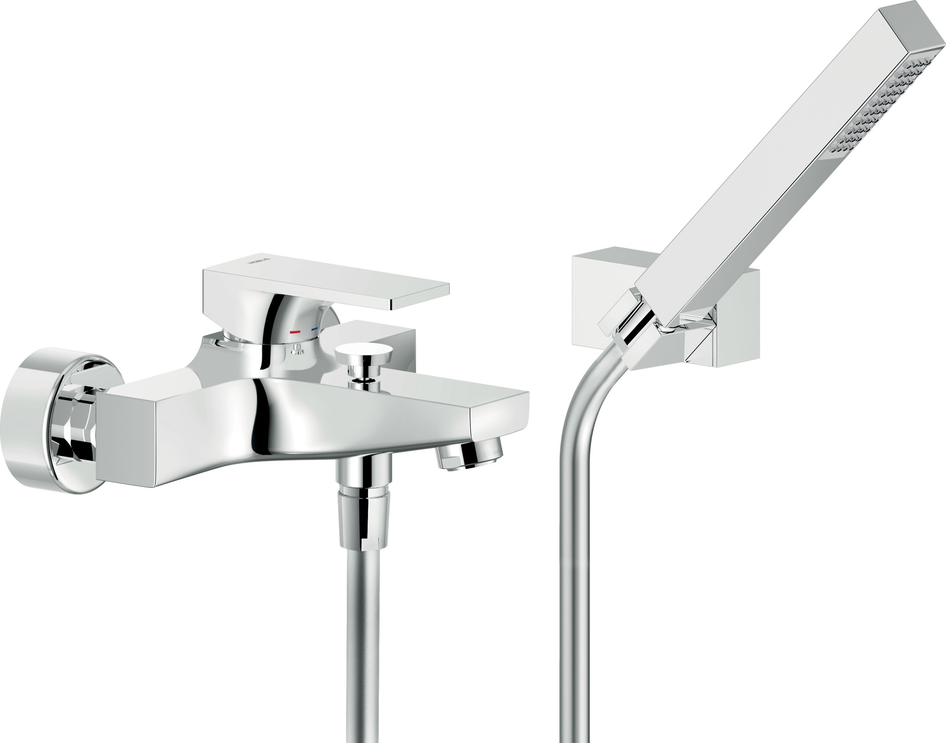 Настенный смеситель для ванны с ручным душем Nobili Seven ARCH-00093470 - Вид №4