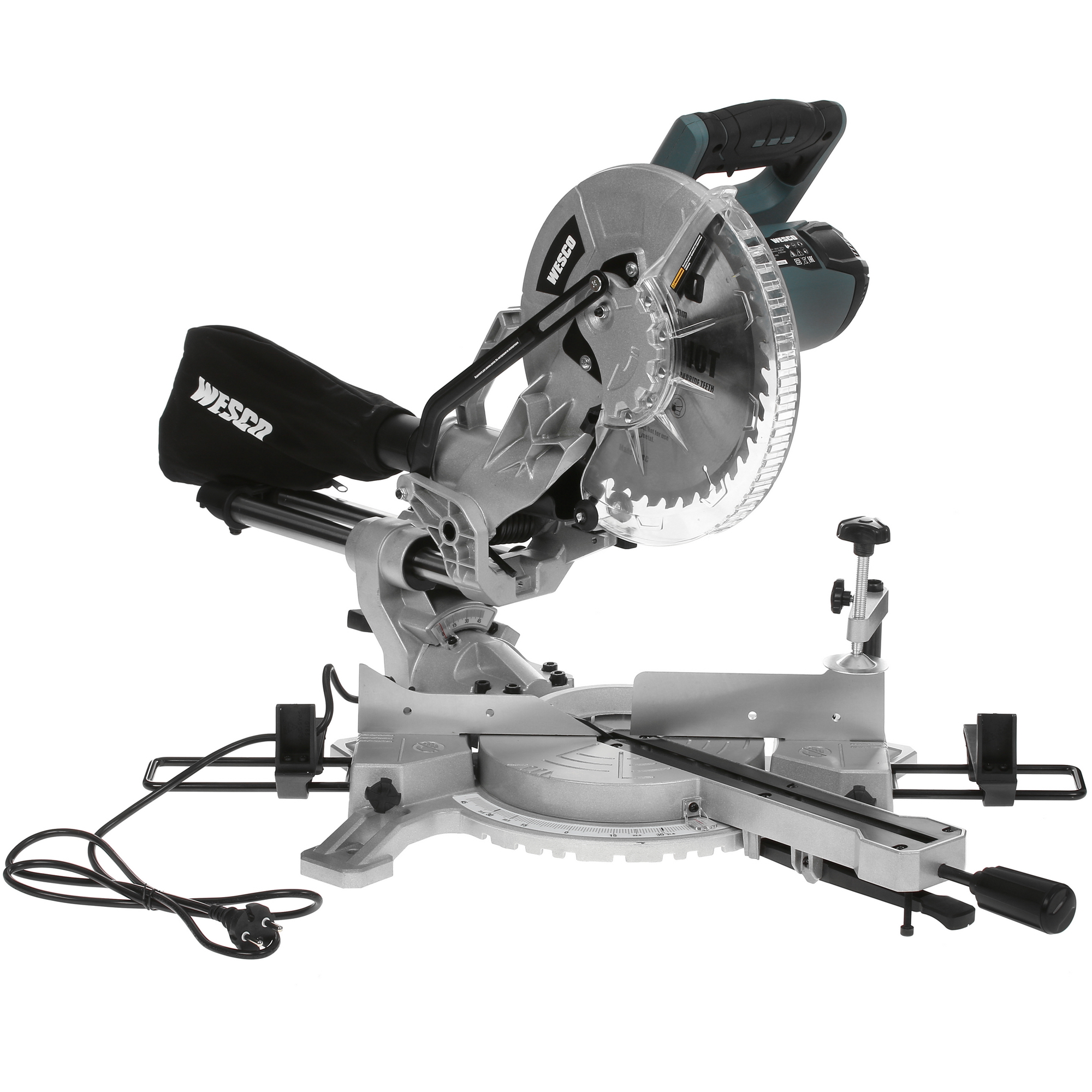 Торцовочная пила  Wesco WS7169 5094350 STDN-0078622 - Вид №8