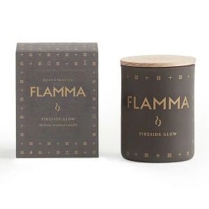 Свеча ароматическая с крышкой хвойная Flamma SKANDINAVISK  00-3880999 Коричневый