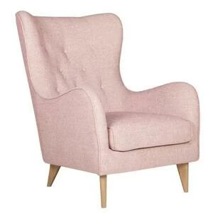 Кресло Pola бледно-розовое