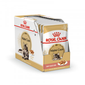 ПР0033083*12 Корм для кошек для мейн-куна, в соус конс. (упаковка - 12 шт) ROYAL CANIN