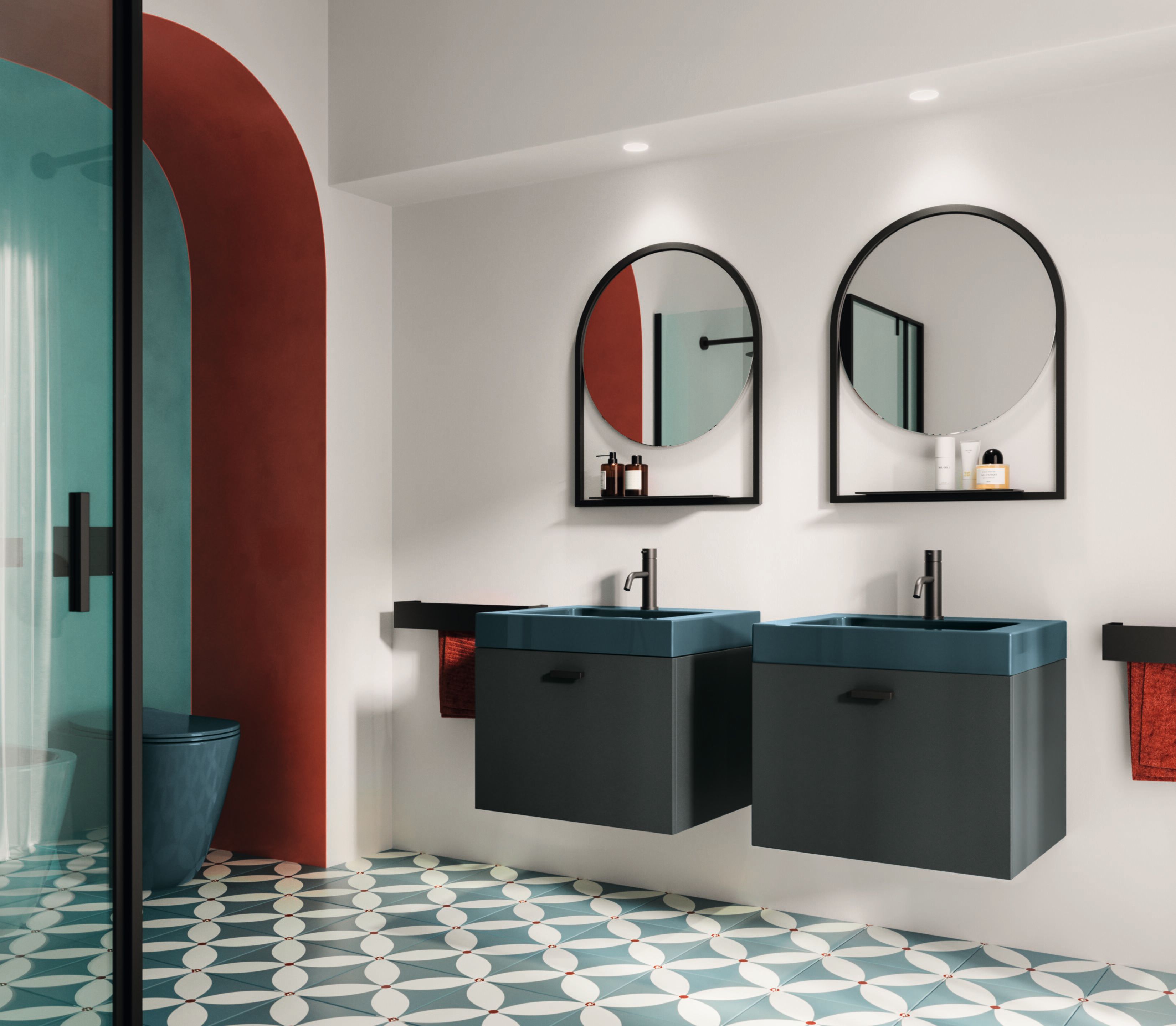 Прямоугольная керамическая раковина с переливом COLAVENE Alaqua ARCH-00153224 - Вид №13