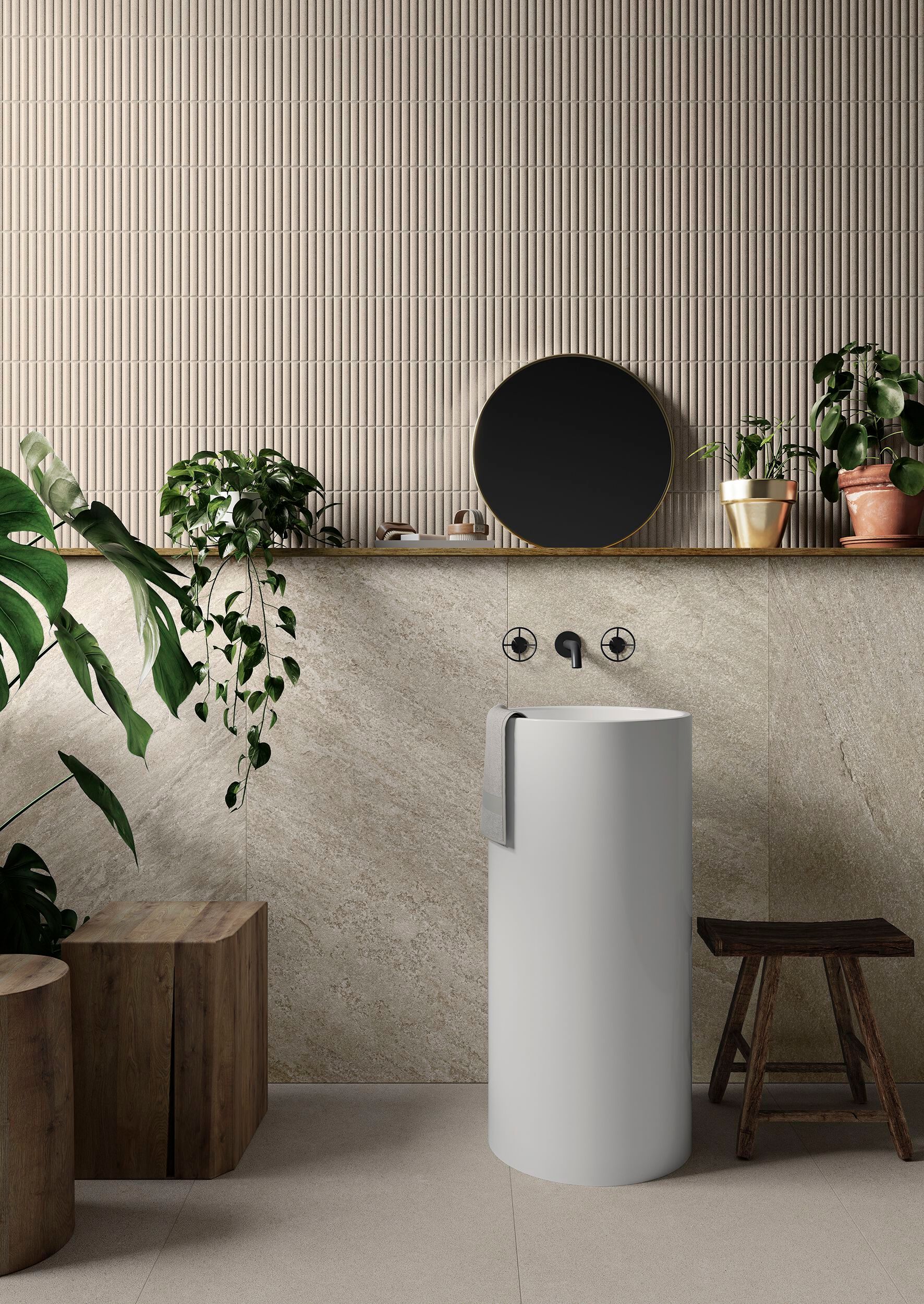 Противоскользящее напольное покрытие из керамогранита с эффектом камня Gayafores SAVANA ARCH-00117394 - Вид №3