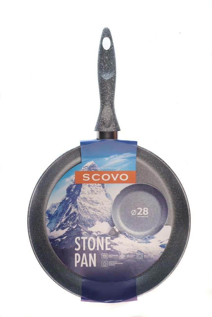 90135557 Сковорода Stone Pan ST-005, 28 см STLM-0114713 SCOVO