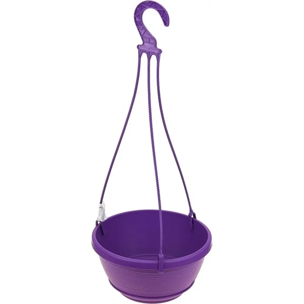 Santreyd «Мальва» — подвесной кашпо фиолетовый 4,7 л для интерьера и сада 18009281 STLM-0009228