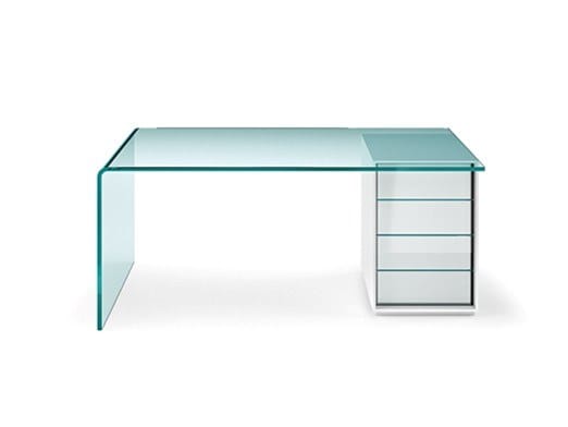 Стеклянный стол с ящиками FIAM ITALIA Rialto ARCH-00123366 - Вид №1