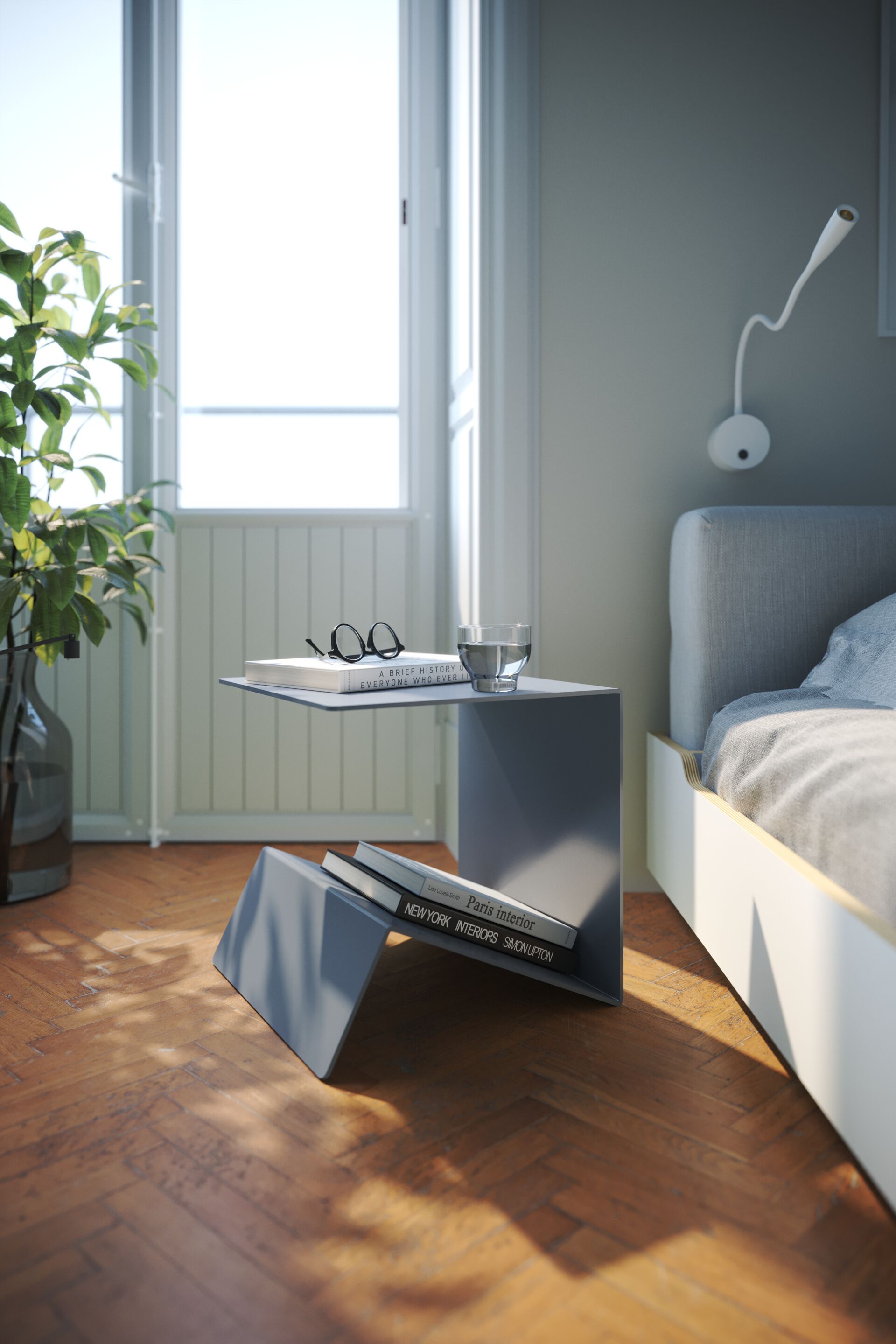 Алюминиевый журнальный столик Müller Small Living BUK ARCH-00119955 - Вид №6