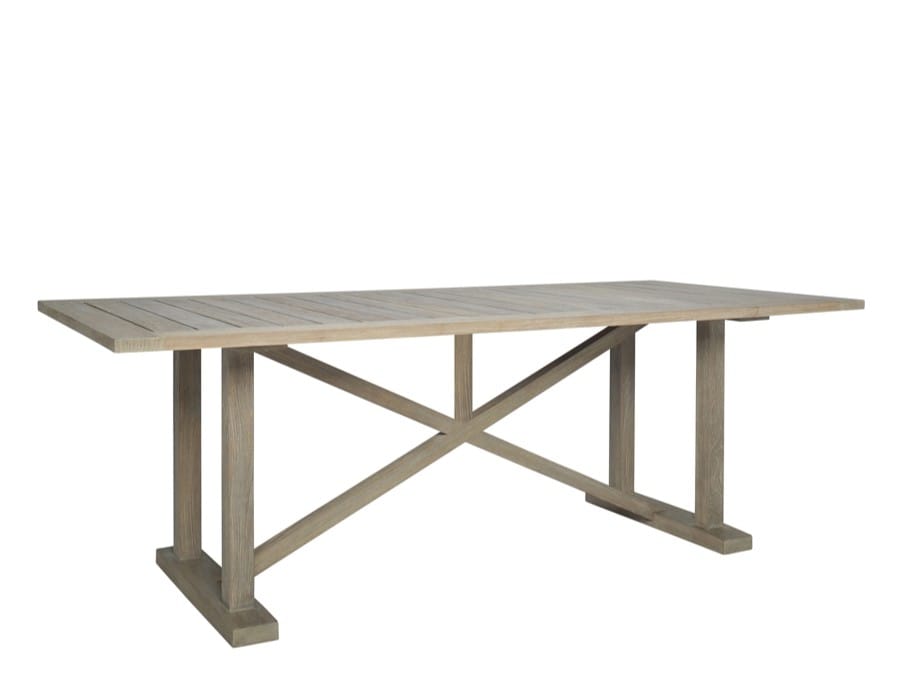 Прямоугольный обеденный стол из тикового дерева JANUS et Cie Беседка ARCH-00043377 - Вид №6