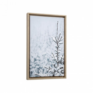 091164 Картина с зимними елями 50 x 30 cm La Forma Annelise
