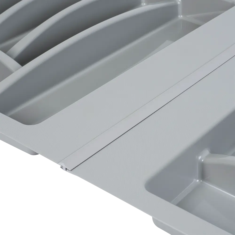 Лоток в базу 800 мм пластик, 2 шт., пластик, цвет серый Santreyd STLM-2103709 - Вид №1