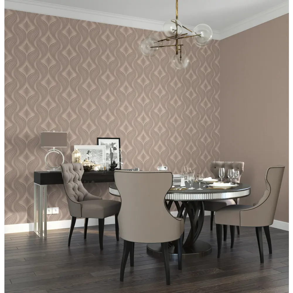 Обои флизелиновые Палитра «Абстракция» коричневые 1.06 м PL71202-28 Nemo STLM-2038461 - Вид №3
