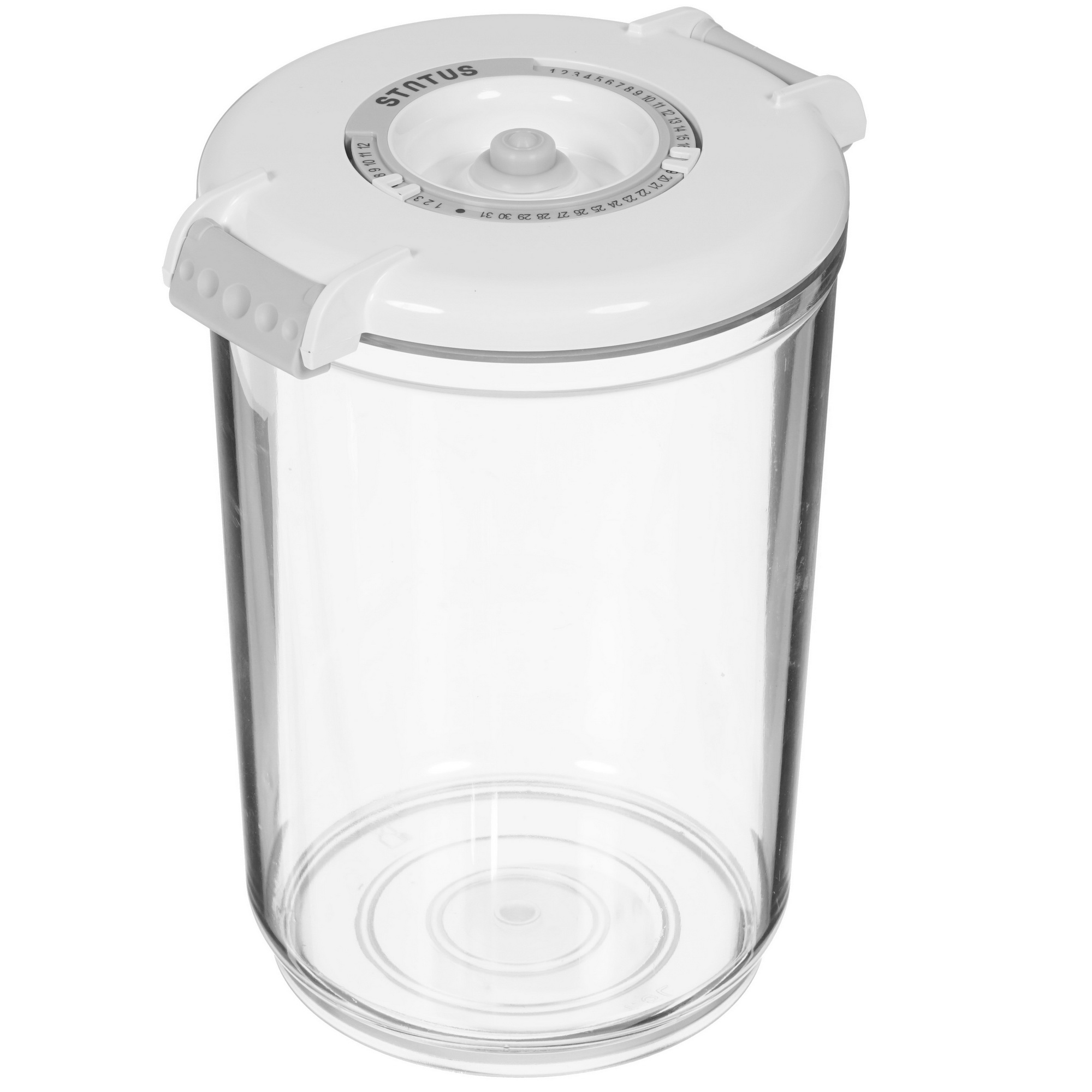 1625913 Набор вакуумных контейнеров STATUS VAC-RD-Round White 0.75 л, 1.5 л STDN-0121578 - Вид №1
