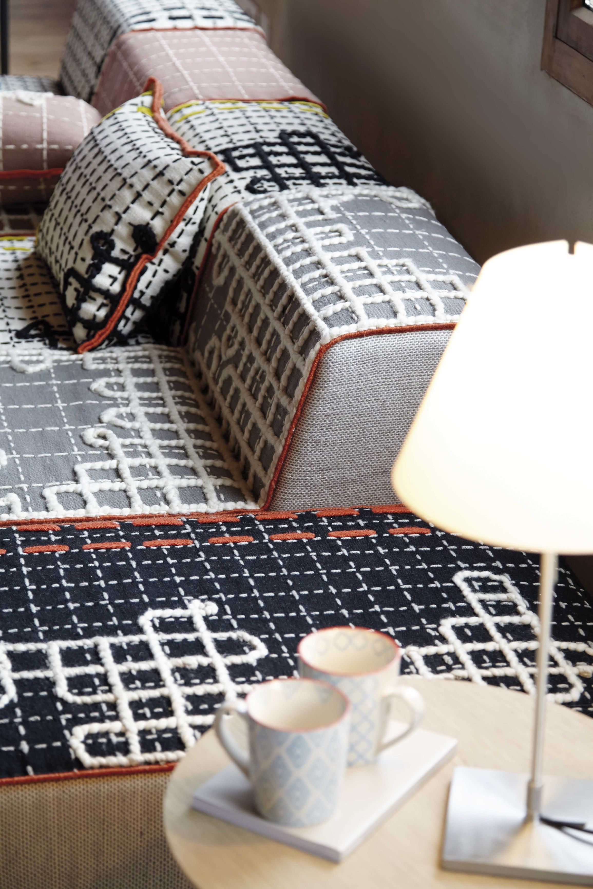 Ткань пуф GAN Bandas ARCH-00024410 - Вид №3