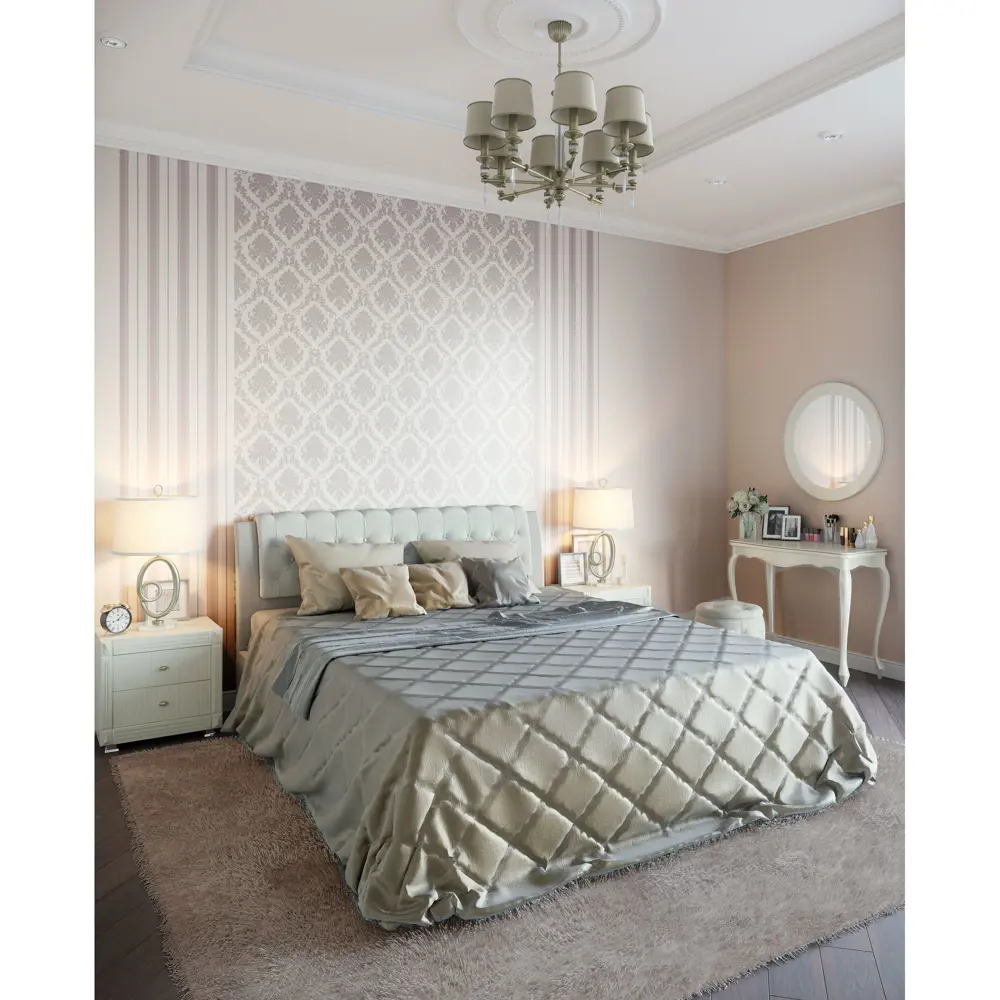 Обои виниловые Palitra Life Bourbon коричневые 0.53 м 1368-18 STLM-2034601 - Вид №4