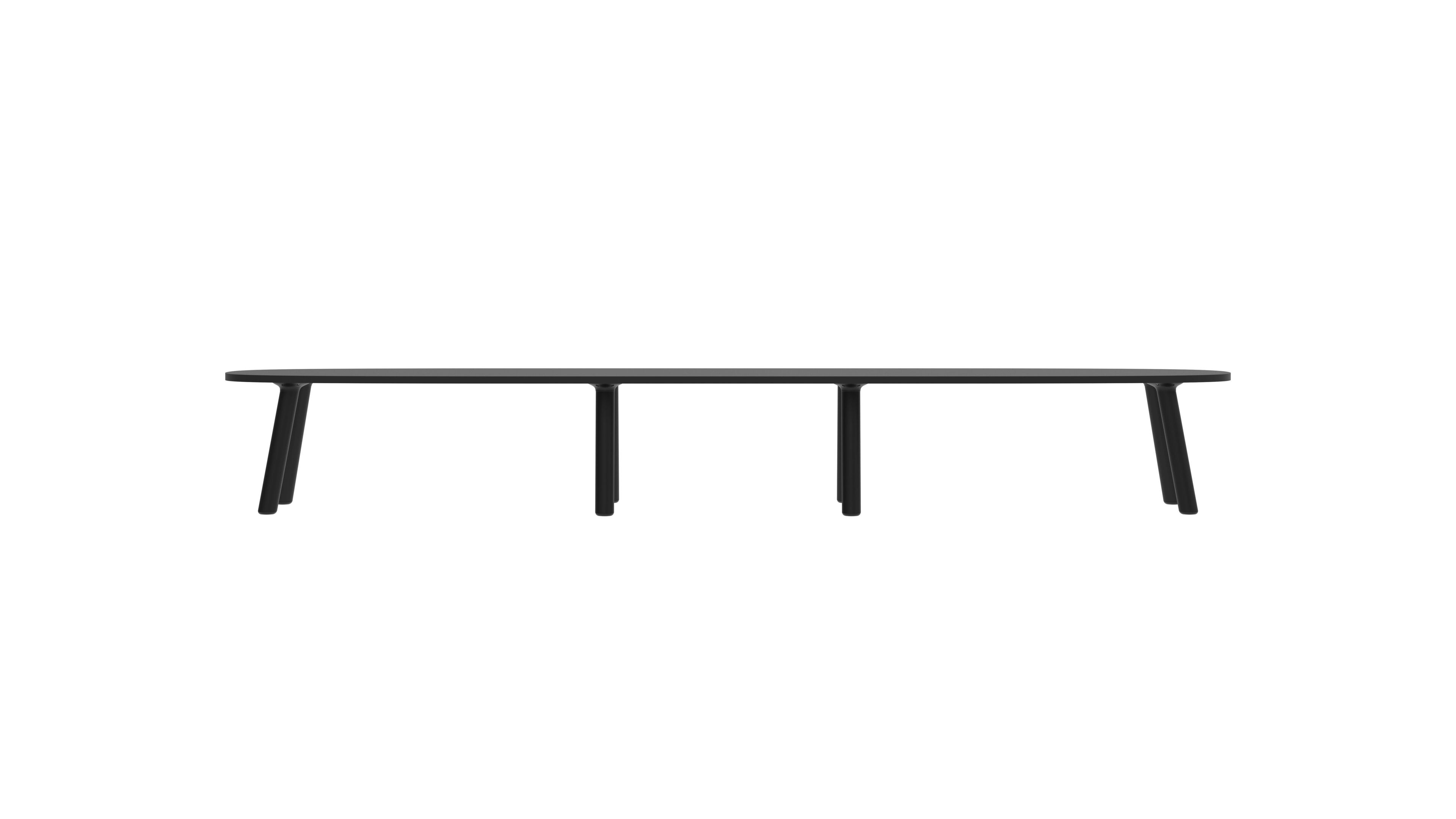 Овальный стол из композитного материала и алюминия FUNCTIONALS MONOLITE ARCH-00027681 - Вид №97