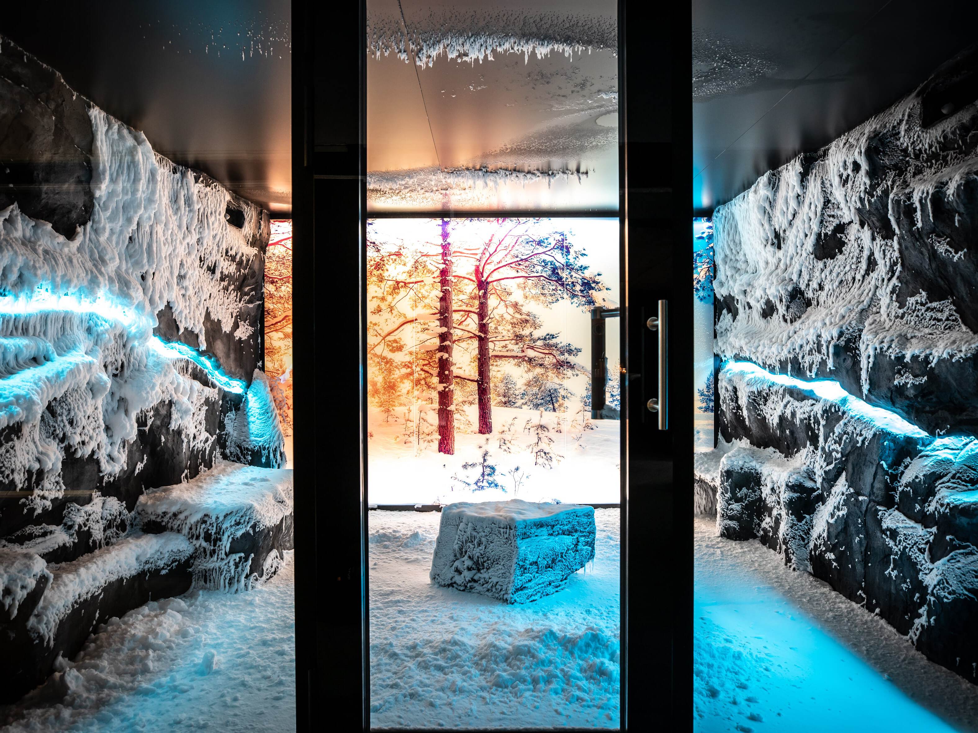 Snow sauna per spa TechnoAlpin Indoor SNOWROOM CUSTOM DESIGN ARCH-00129836