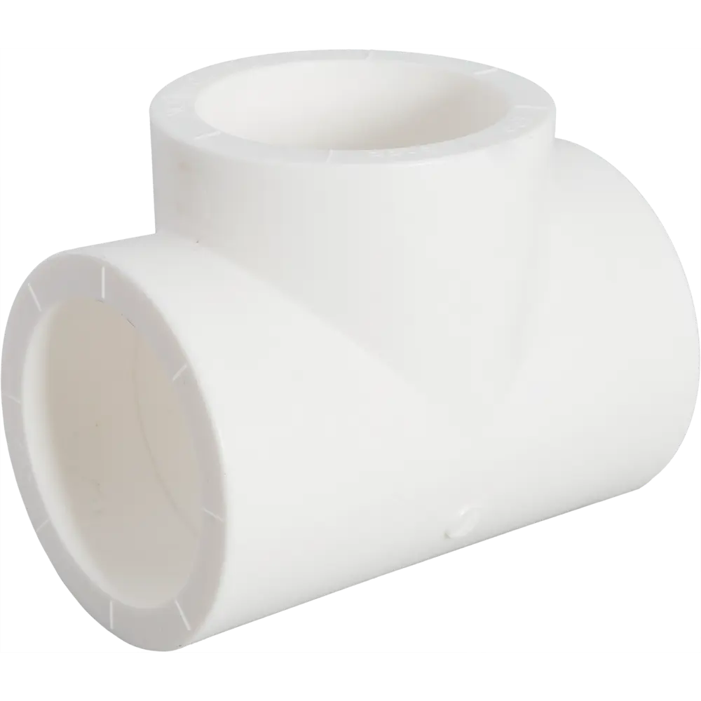 Тройник ПОЛИТЭК 63×63×63 мм для систем отопления и кондиционирования 82571565 STLM-0030296