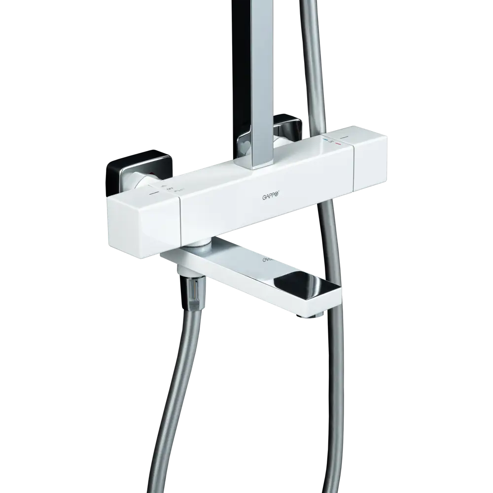 Душевая система Gappo Eder с термостатом и верхним душем 89400933 STLM-1575118 - Вид №1