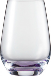 10641337 Schott Zwiesel Набор бокалов для воды Schott Zwiesel "Прикосновение цвета" 397мл (пурпурный), 2шт, п/к Стекло