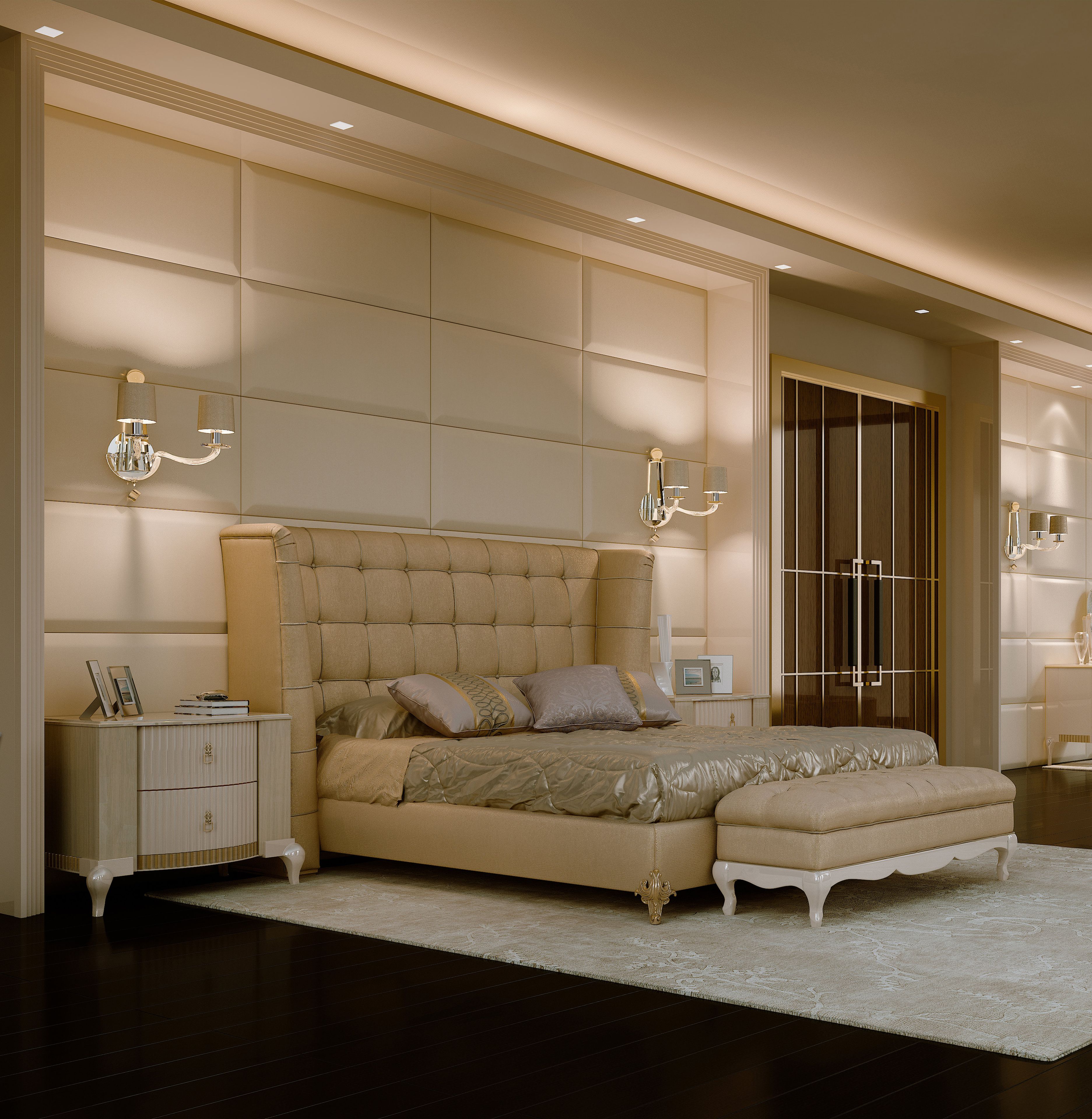 Бархатная мягкая скамейка BRUNO ZAMPA ARCH-00075106 - Вид №2