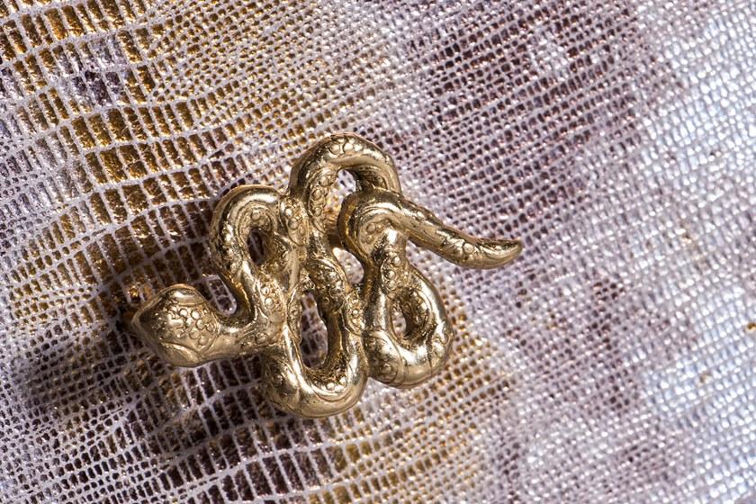 KOKET Прямоугольная кожаная консоль с ящиками sun-id-1427057 - Вид №3