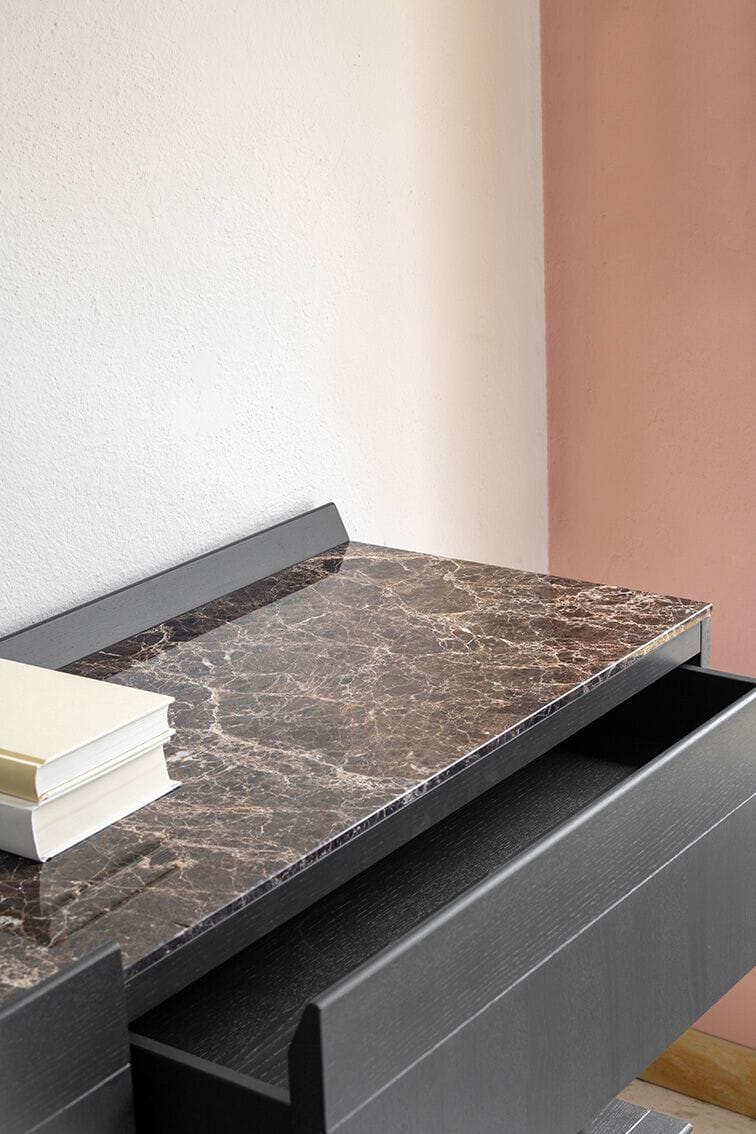 Прямоугольная консоль с ящиками Potocco Arial ARCH-00038888 - Вид №2