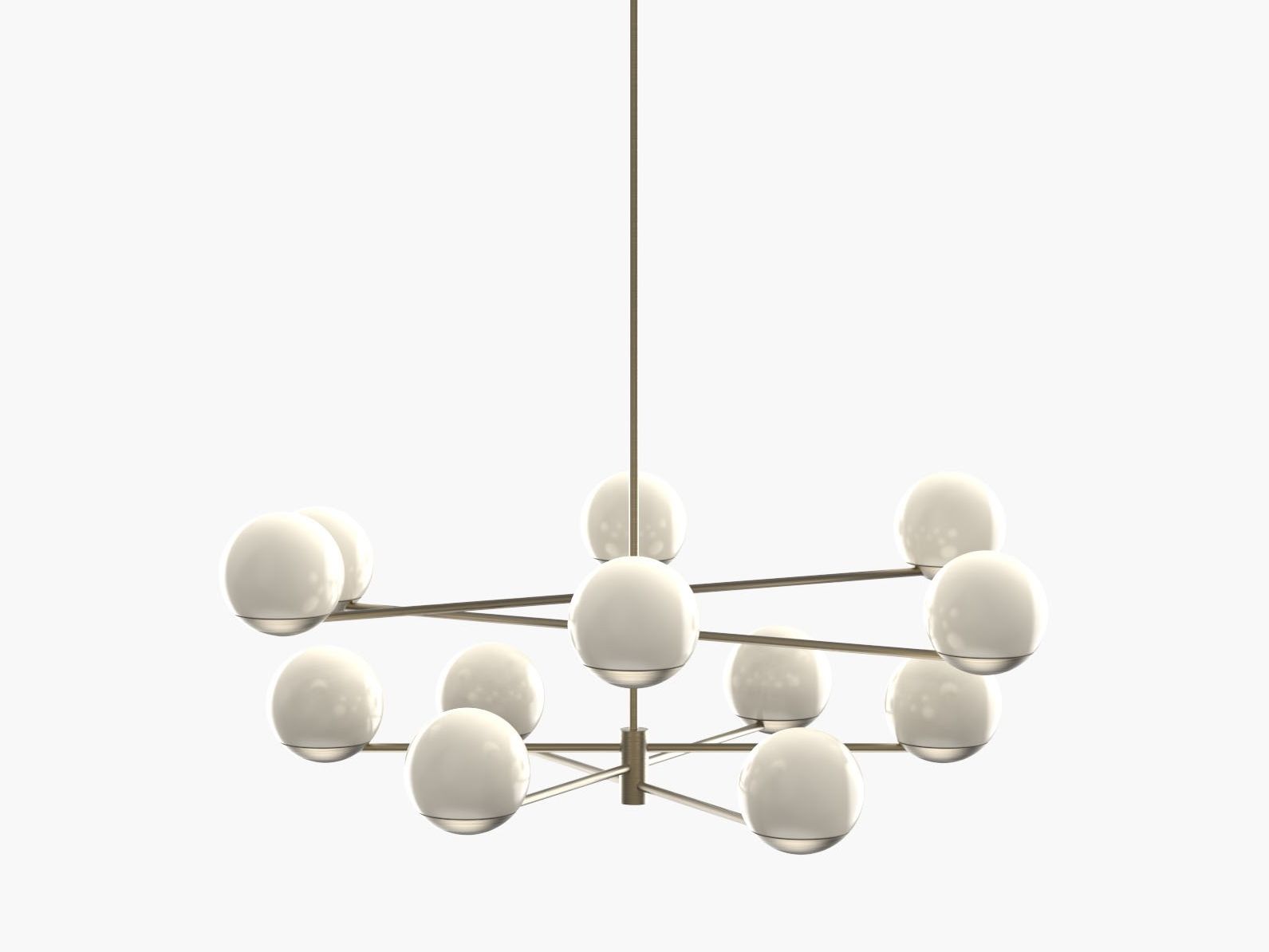 Светодиодный потолочный светильник ручной работы Cameron Design House Мяч и обруч ARCH-00063114 - Вид №6