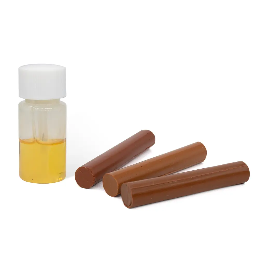 Восковые мелки и лак для паркета и ламината цвет терракотовый Santreyd STLM-2150584