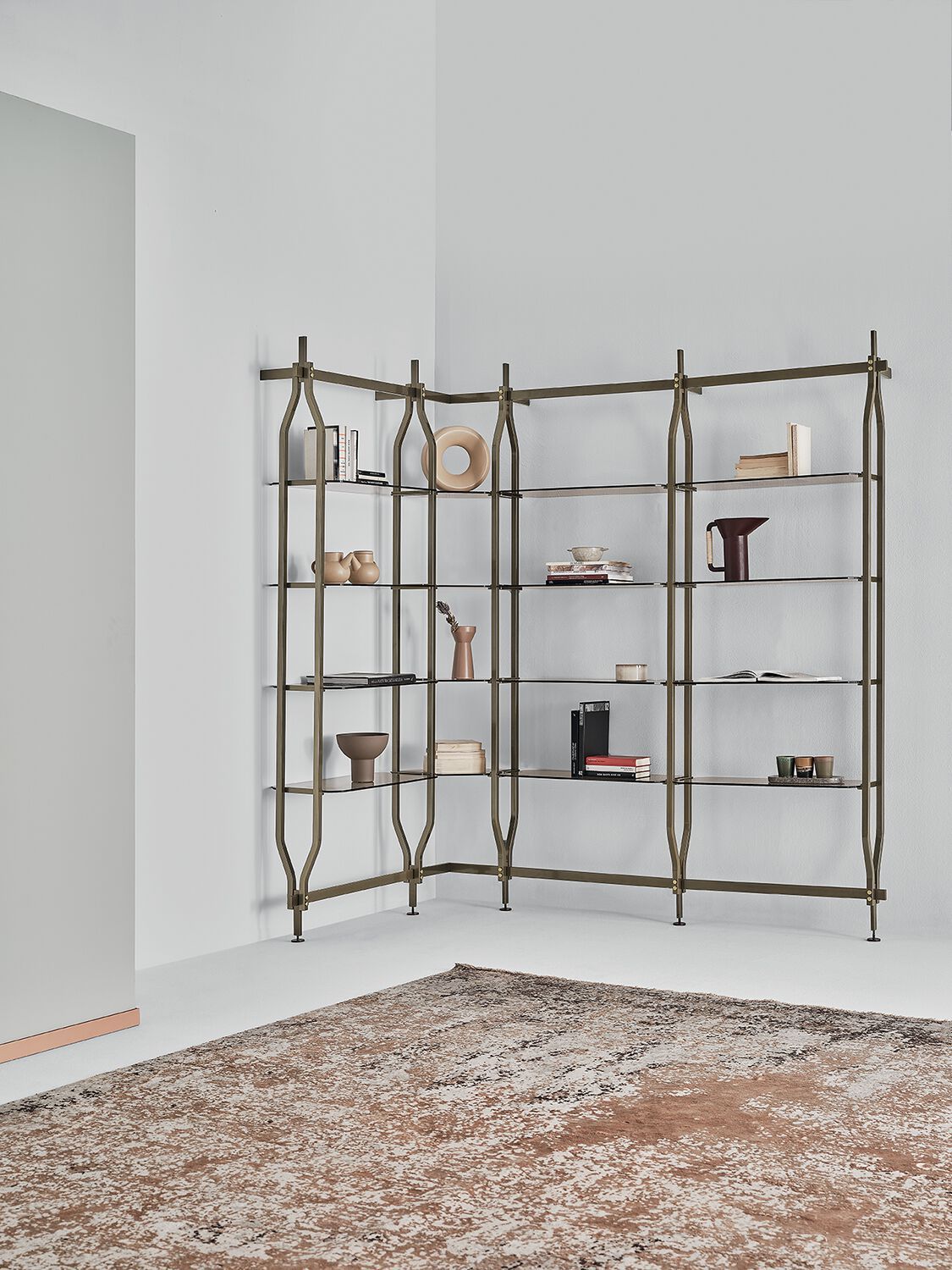 Стальной книжный шкаф Bontempi Casa CHARLOTTE ARCH-00062394 - Вид №7