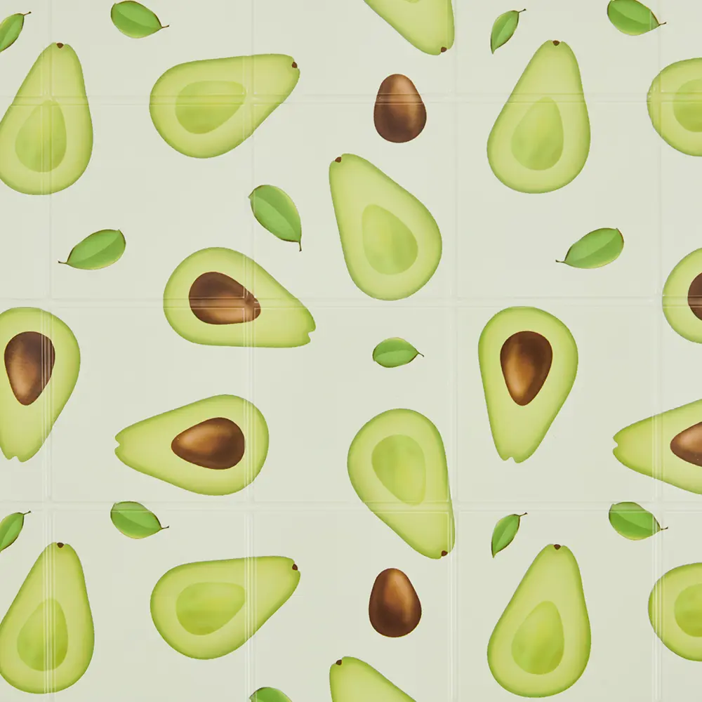 Листовая панель ПВХ Авокадо зеленый 960x480x3 мм 0.47 м² Santreyd STLM-2101202