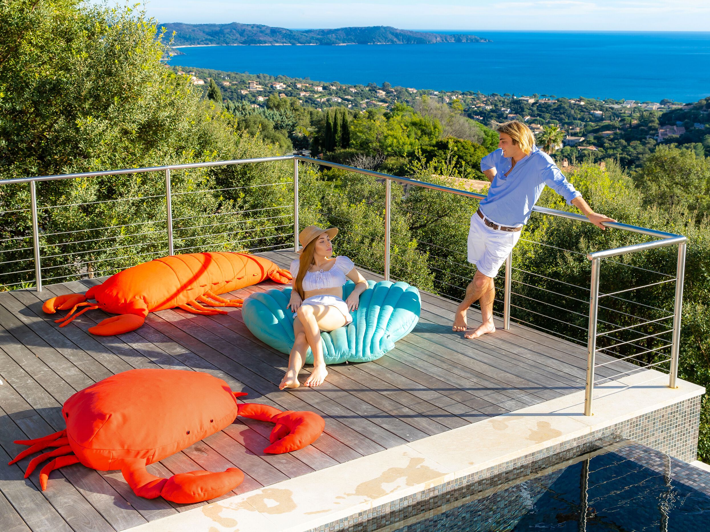 Плавающая мебель из ткани MX HOME Pampelonne ARCH-00090255 - Вид №5