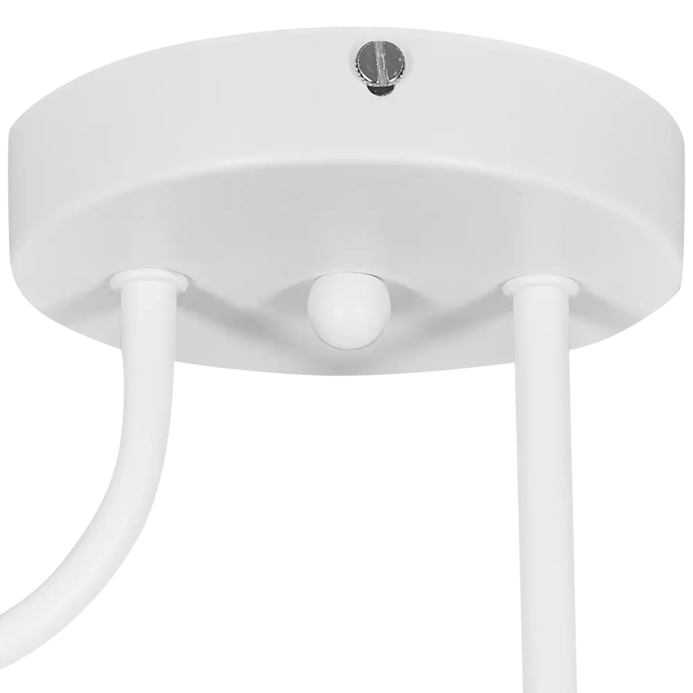 Люстра потолочная Chris 3154-312 2 лампы 6 м² цвет белый Rivoli STLM-2116689 - Вид №4