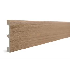 Молдинг настенный полистирол ударопрочный Decor-Dizayn 706-90 орех 80x13x2400 мм