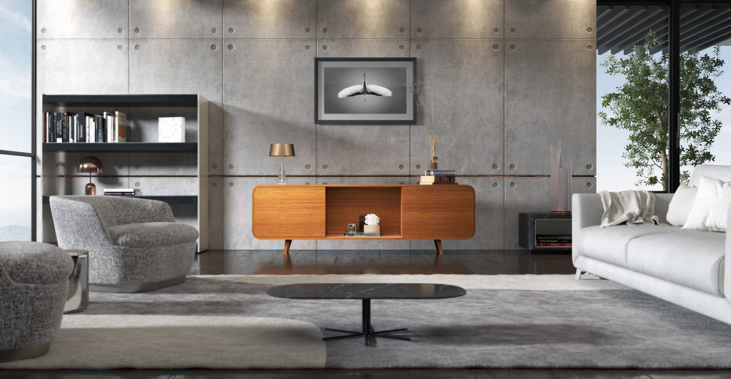 Деревянный шкаф с распашными дверями OTQ CÀSCIA ARCH-00096177 - Вид №2