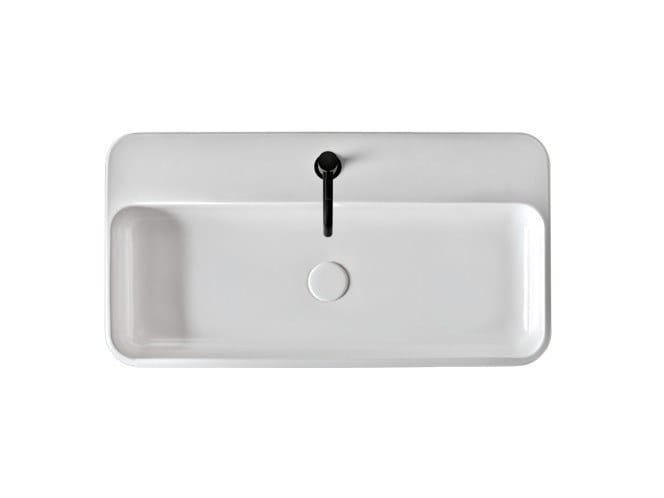Прямоугольная керамическая раковина с переливом Axa Legacy ARCH-00138648 - Вид №2