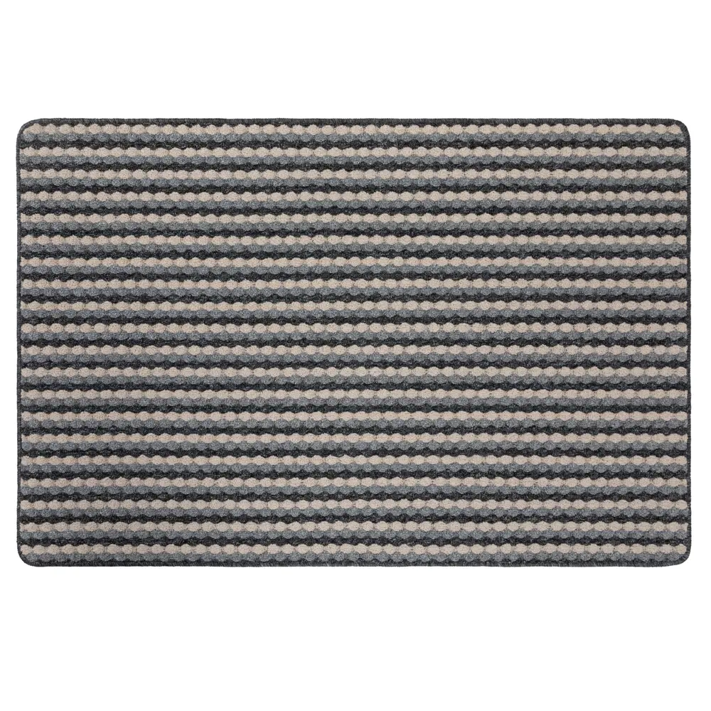 Коврик декоративный полипропилен Bendigo 80x120 см цвет серый 85565597 STLM-2140095 Santreyd  - Вид №1