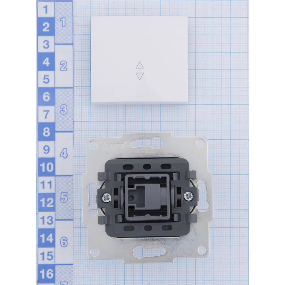 Выключатель проходной Lezard Karina цвет белый STLM-2090471 - Вид №4