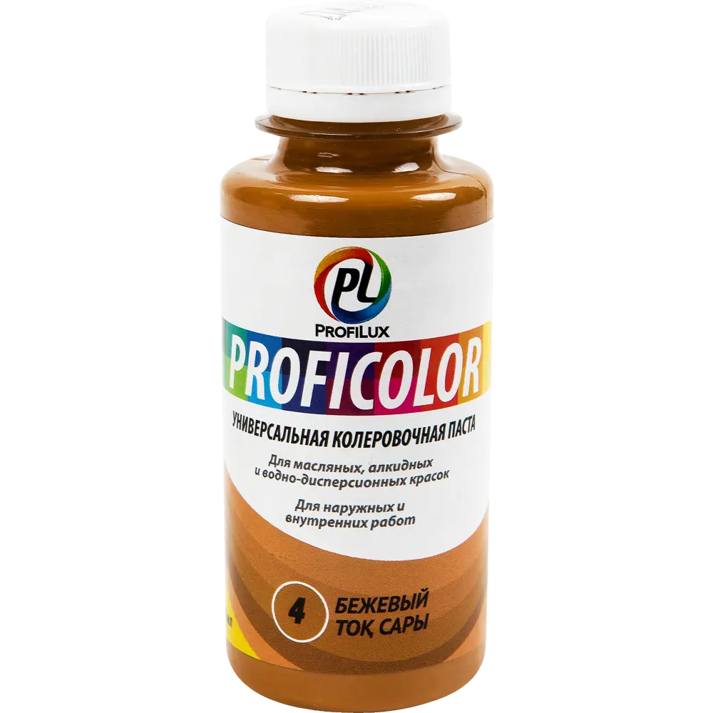 Колеровочная паста Profilux №4 100 гр цвет бежевый STLM-2065539
