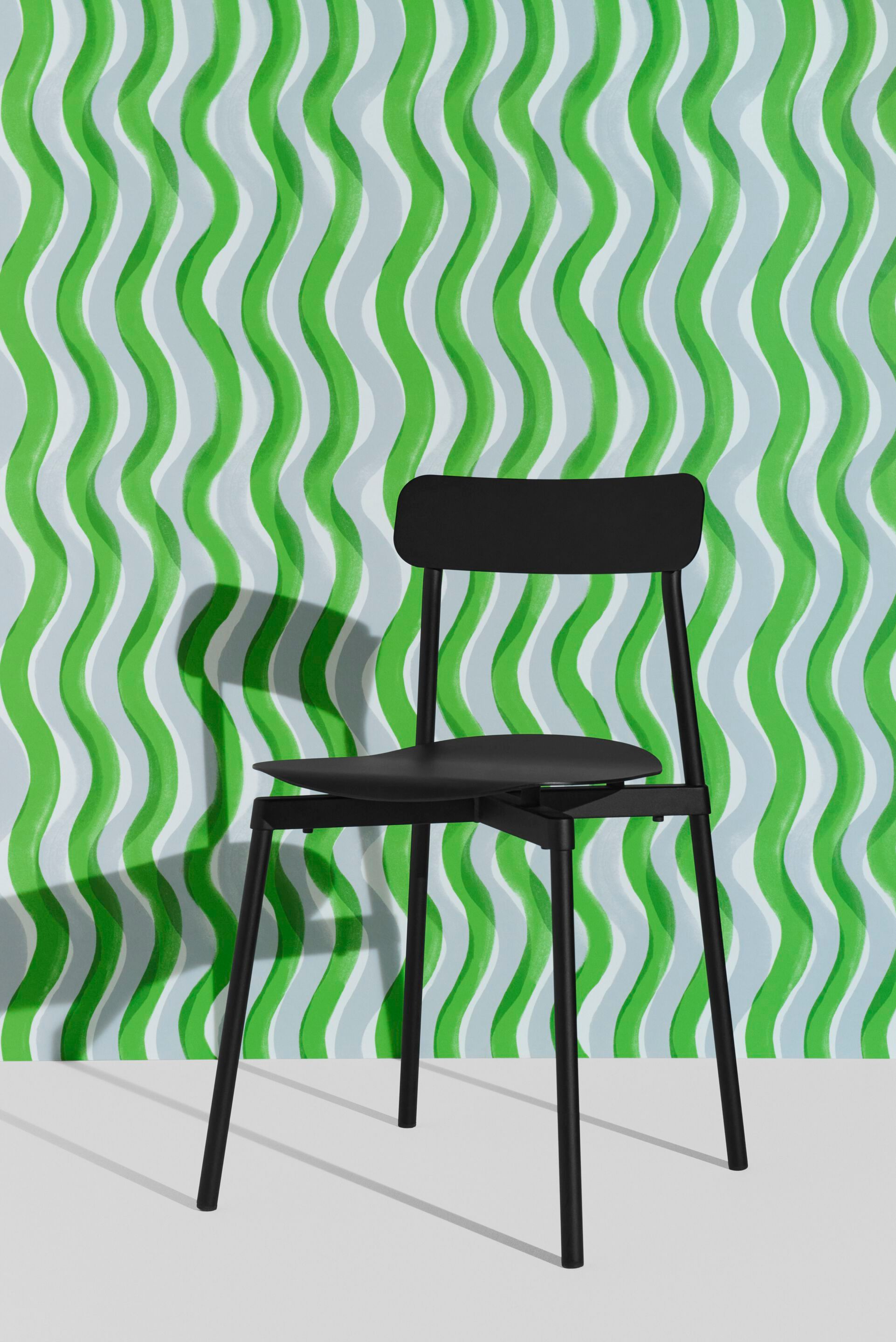 Нетканые полосатые обои Petite Friture LES CRAFTIES GAUFRETTE ARCH-00017202 - Вид №2