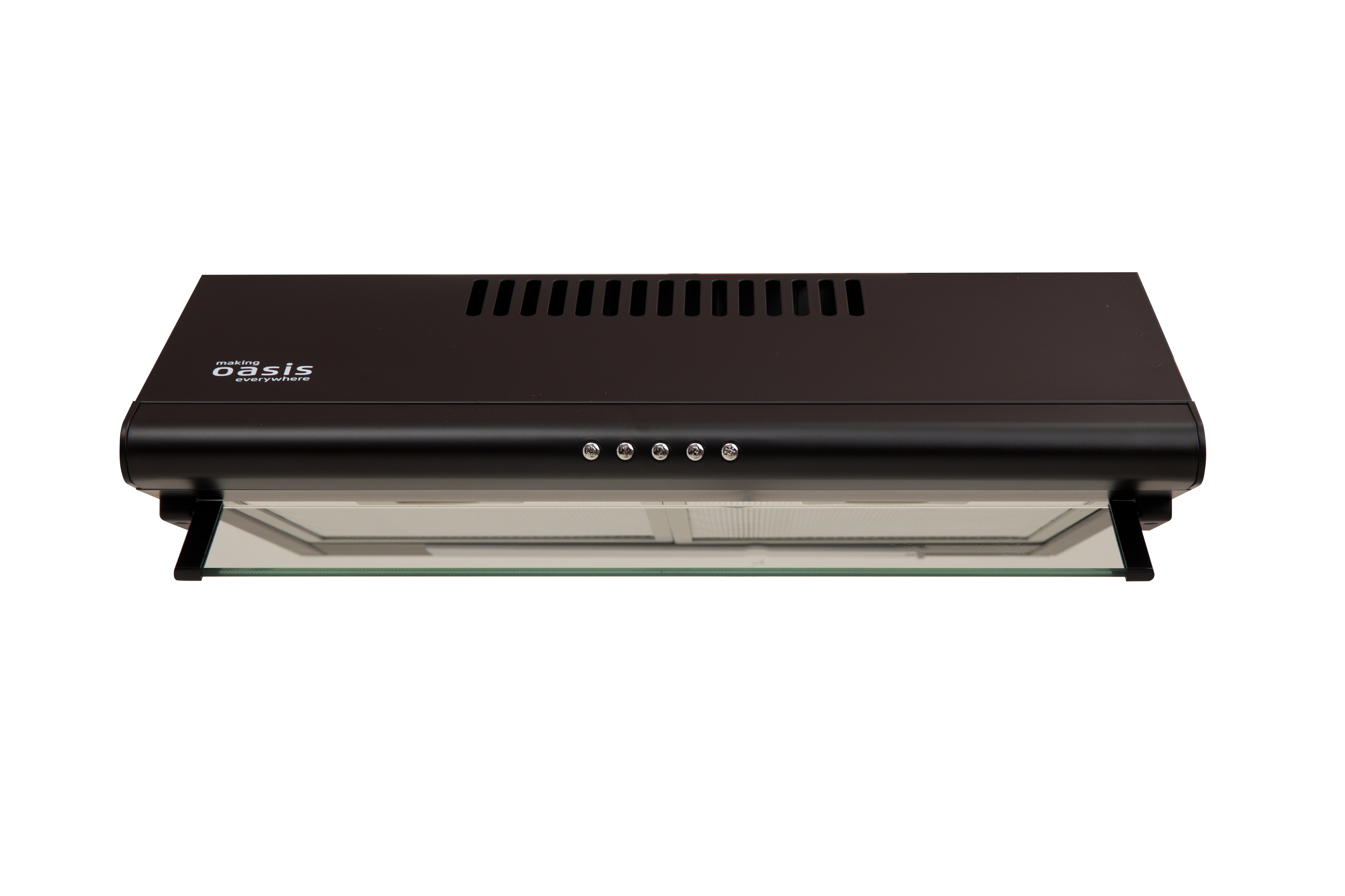 8166188 Вытяжка подвесная Oasis UP-50B черный/прозрачный STDN-0142622 - Вид №1