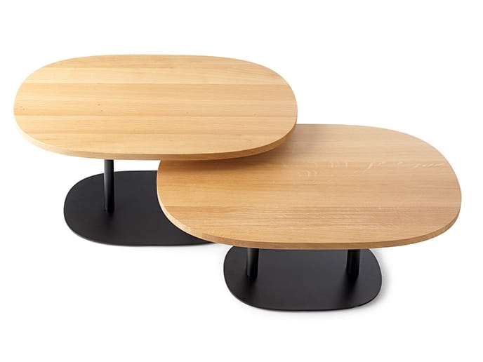 Деревянный овальный журнальный столик для гостиной LEOLUX LX LXT09 ARCH-00131290 - Вид №3